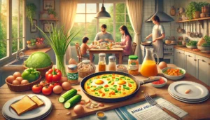resep omelet sayuran praktis